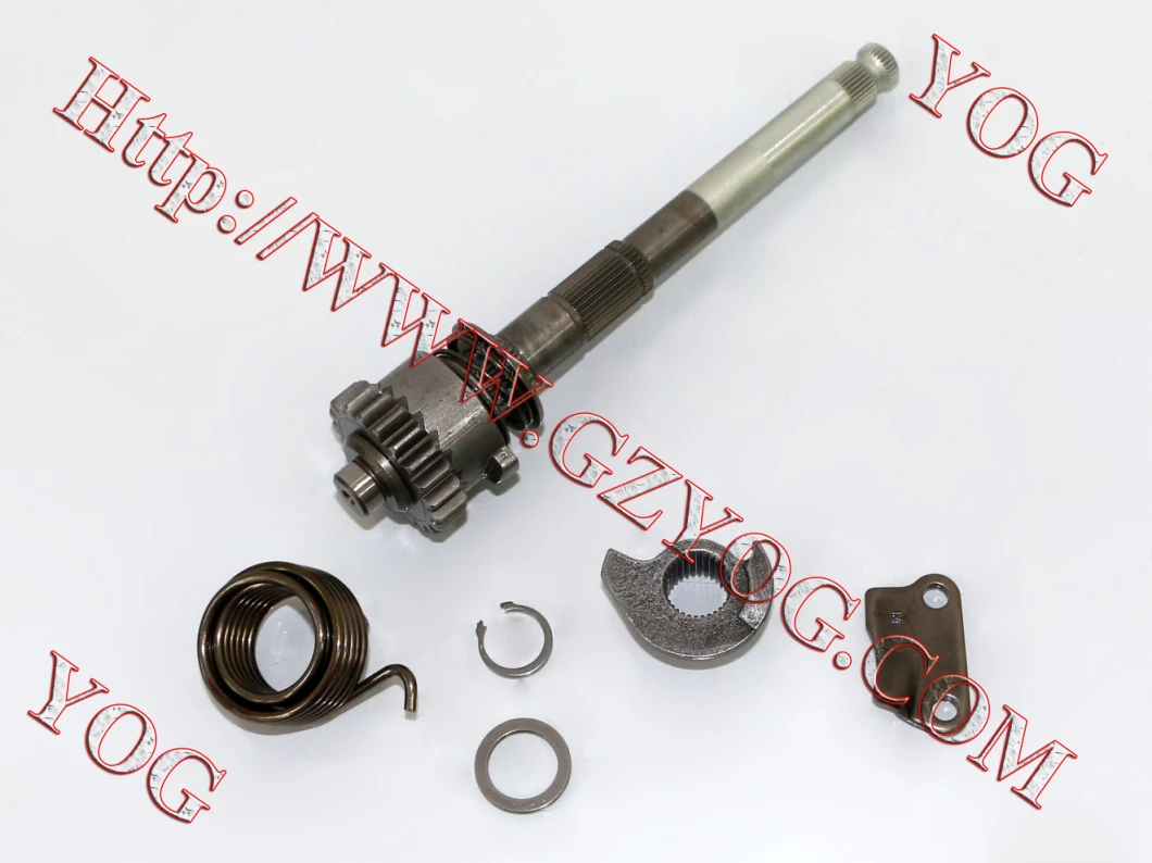 Yog Motorcycle Spare Parts Starting Shaft Complete for Cg125 Gxt200 Tvsvictor