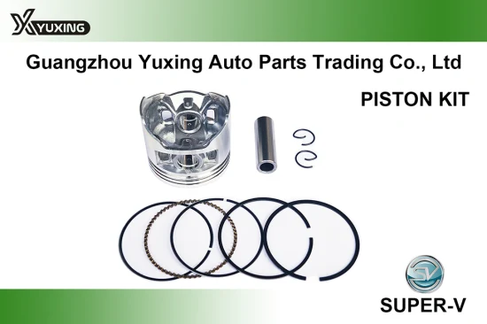Motorcycle Engine Parts Piston Kit with (Piston, Piston rings) for Bajaj100
