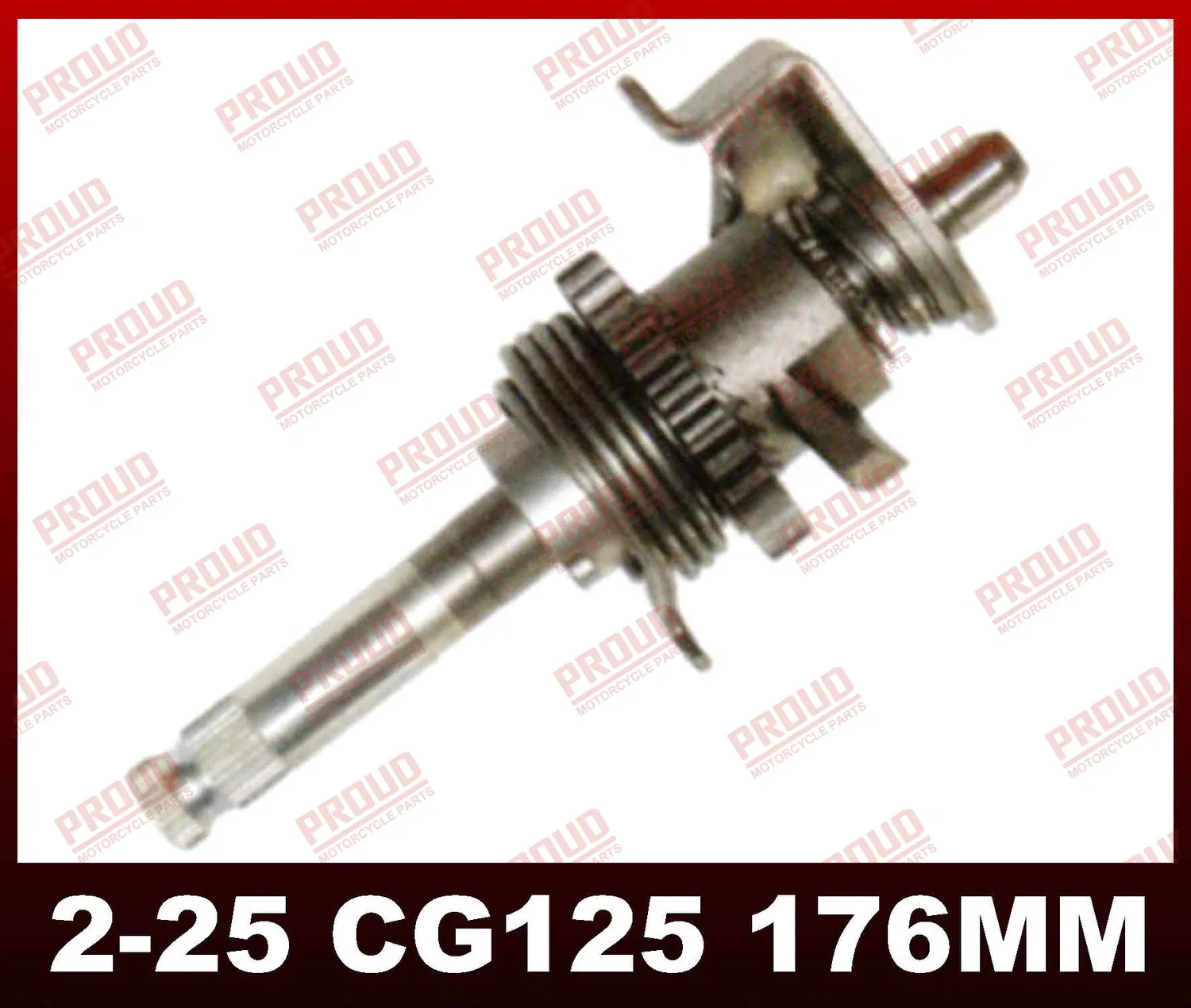 Motorcycle Part Motorcycle Starting Shaft for Cg125