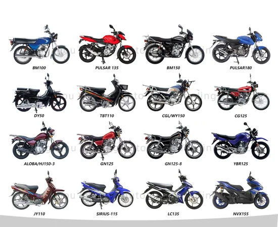 Motorcycle Spare Part YAMAHA Honda Suzuki Bajaj Bm Tvs Zongshen Haojue Cg Gn 50cc/70cc/100cc/110cc/125cc/150cc/200cc Motorcycle Engine Motorcycle Parts